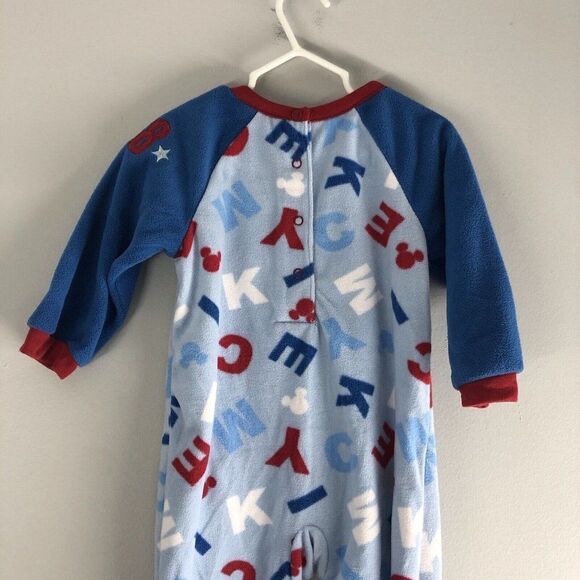 Disney Baby By The Disney Store Size 12-18 Months Mickey One Piece Fleece 28 - Picture 7 of 15